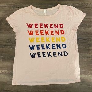 Women’s WEEKEND colorful shirt from Mi Ami size: S